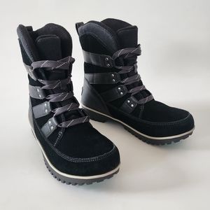 Sorel Brown Meadow Lace Premium Suede Boots Waterproof Winter Boot size 5